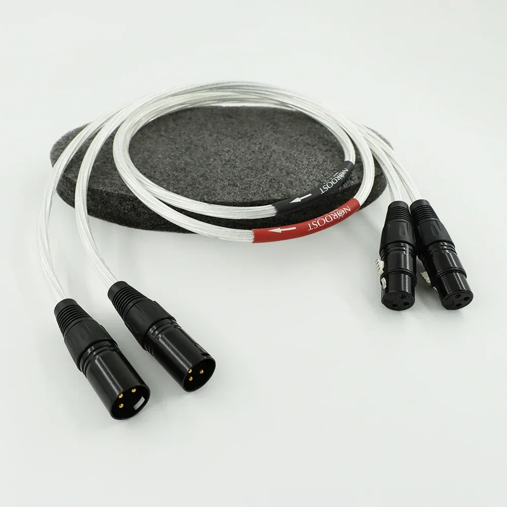 A pair of HIFI music ribbons Odin Cannon signal cable, fever CD decoding XLR digital balance cable