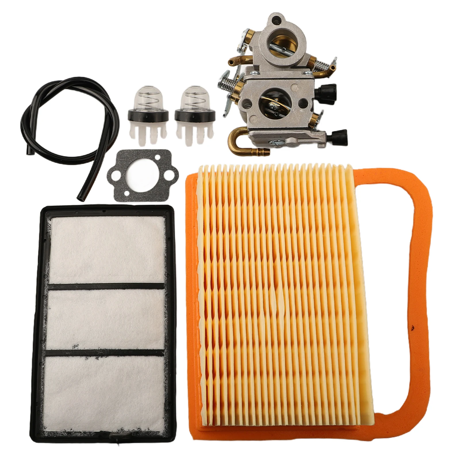 Efficient Carburetor Replacement for TS410/For TS420 Concrete Saws Includes Air Filter for Enhanced Engine Functionality