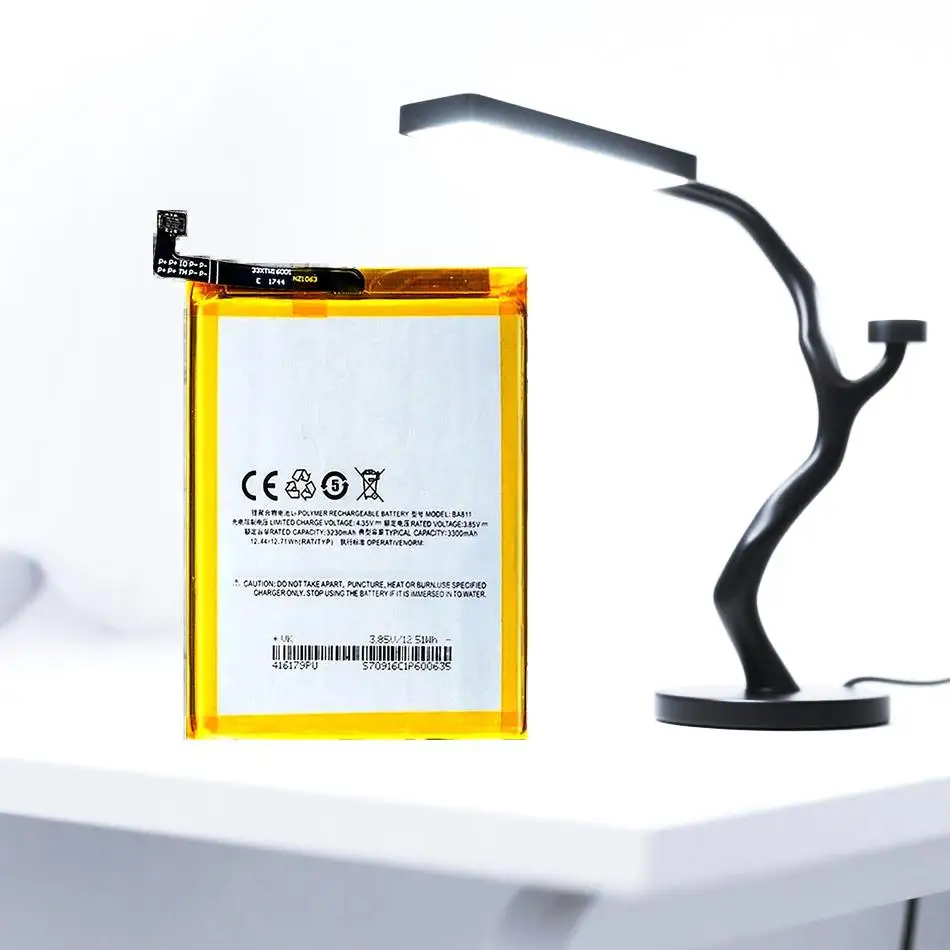 

BA811 3230 мАч аккумулятор мобильного телефона долговечный для Meizu Meilan 6T M6t M811H M811Q