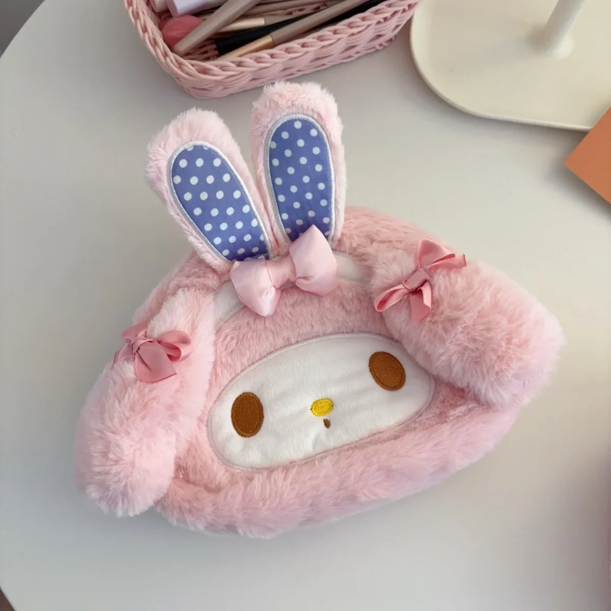 素敵なマイメロディ化粧品バッグ和風アニメピンクポータブル化粧バッグ旅行漫画鉛筆ケースギフト女の子