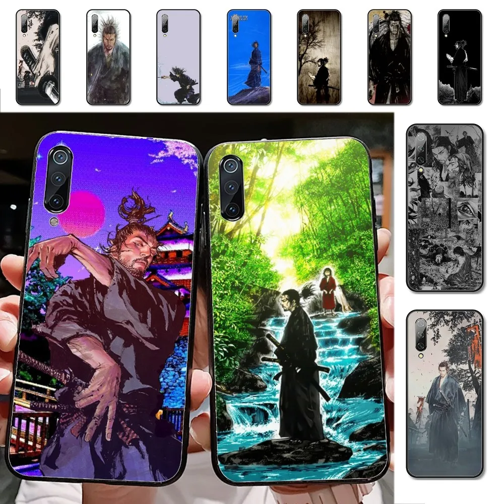 Vagabond Manga Phone Case For Xiaomi Mi 5X 8 9 10 11 12 lite pro 10T PocoX3pro PocoM3 Note 10 pro lite