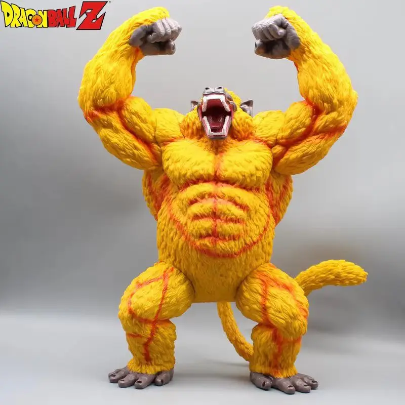 Dragon Ball Theatrical Version Become A Golden Ape Gorilla Vegeta Goku Anime Figure Statue Model Ornament Kids Christmas Gift