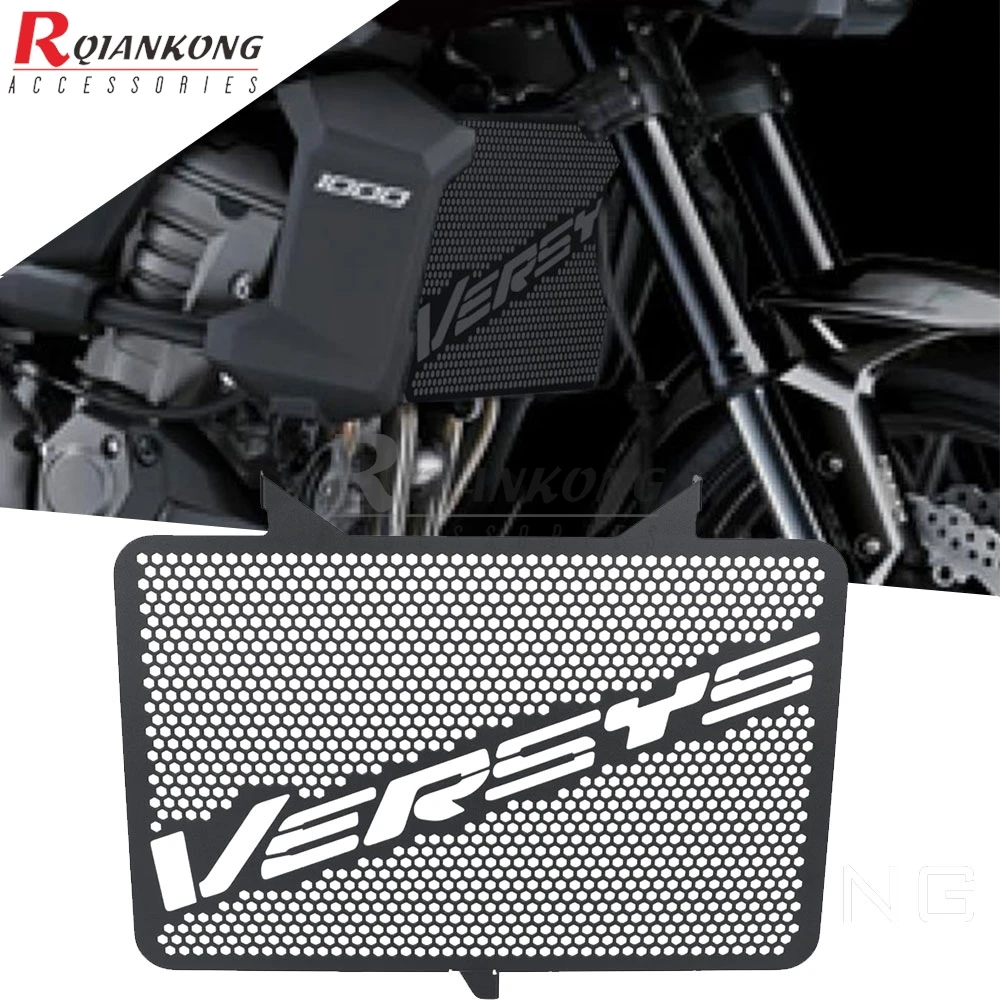 Motorcycle For Kawasaki Versys 1000 2012-2013-2014-2015-2016-2017-2018-2019-2020-2021-2022-2023-2024 Radiator Grille Guard Cover