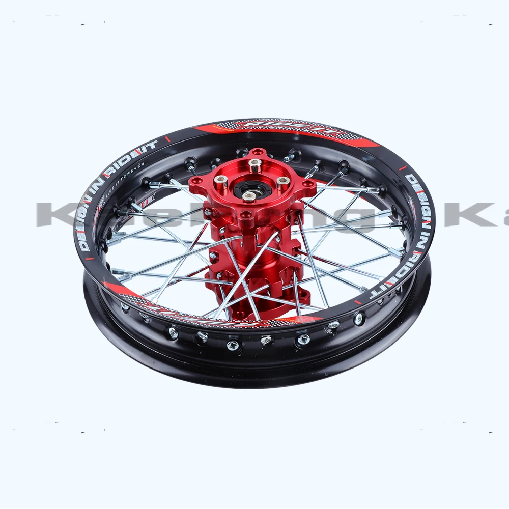 Dirt Pit bike 15mm Front 1.60-17 Rear 1.85-14 inch Alloy Wheel Rim with CNC Hub For KAYO HR-160cc TY150CC 14/17  wheel