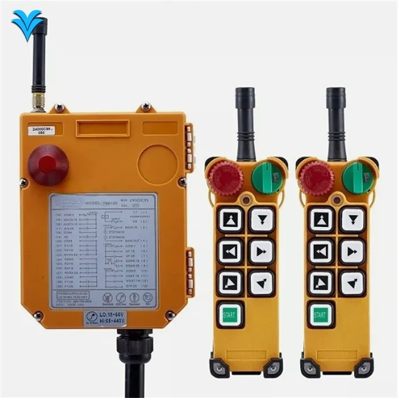 

F24-6D F24-6S Crane Radio Wireless Industrial Remote Control Transmitter+Receive