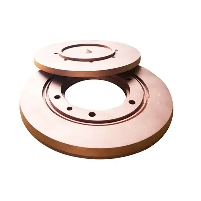 Seam Welding Spare Parts Weld Wheel Copper Alloy Resistance Welding Wheels CuCrZr Round Electrode Disc for Seam Welder