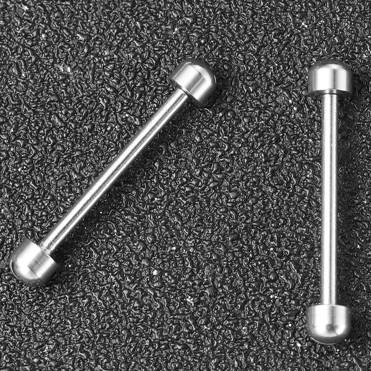 

2pcs Watch Screw Rods For Watch Band Clasp Repair Durable Stable Performance Easy Install Connect Buckle Steel Color 18Mm Inner