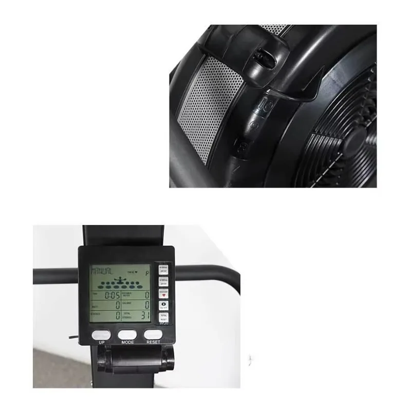 

Тренажер для лыжников с 10 уровнями сопротивления ветру, фитнес-оборудование, имитатор снега