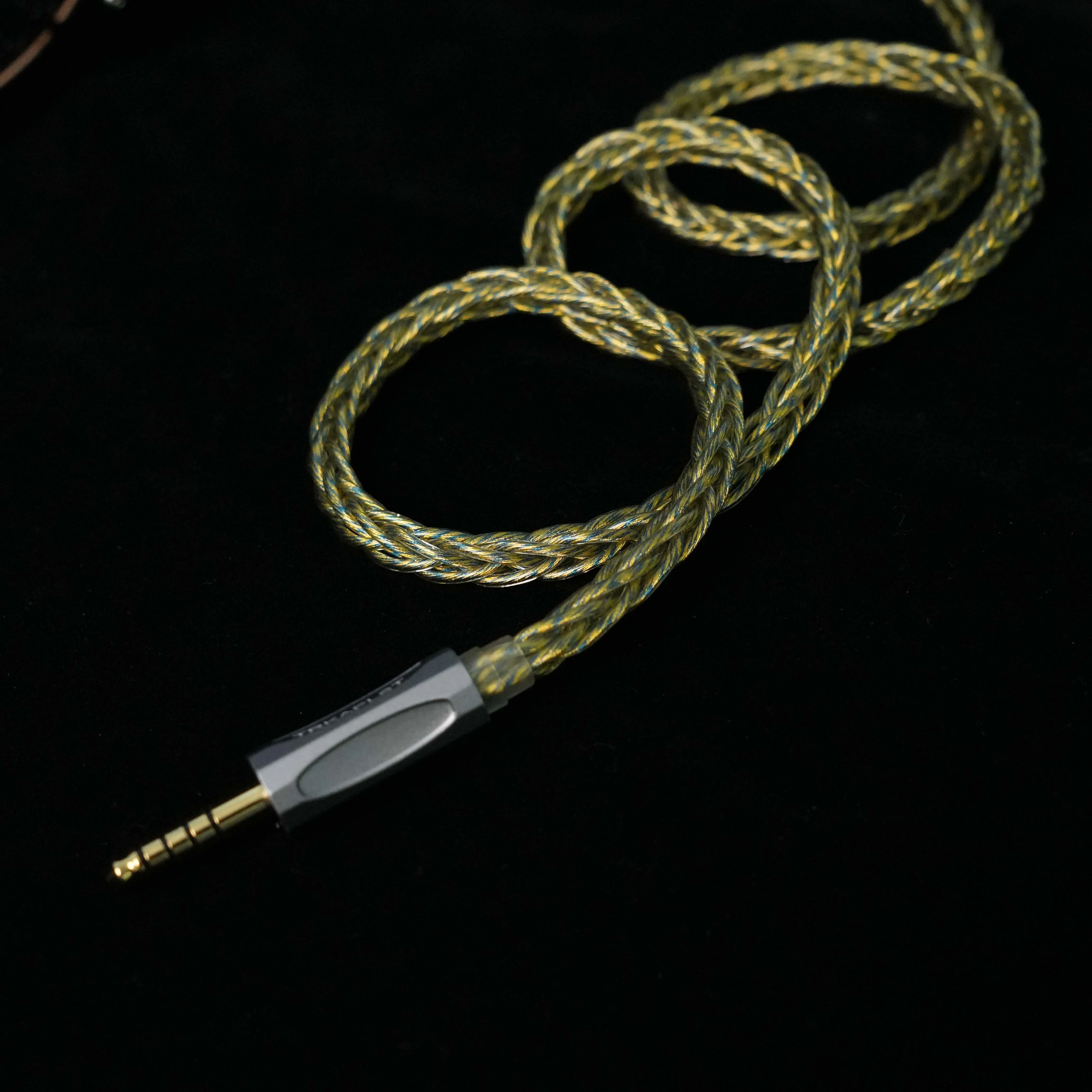 TRKAPLST- 32 HIFI In-Ear IEM-Kabel mit 2,5 mm/3,5 mm/4,4 mm symmetrischem Anschluss auf 0,78 PIN/MMCX/Dual 3,5 mm für FiiO MoonDrop – Detail 16