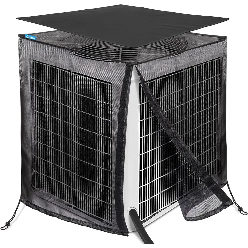 

Дышащий чехол для кондиционера 36x36x40 дюймов с водонепроницаемым верхом для защиты от листьев и мусора