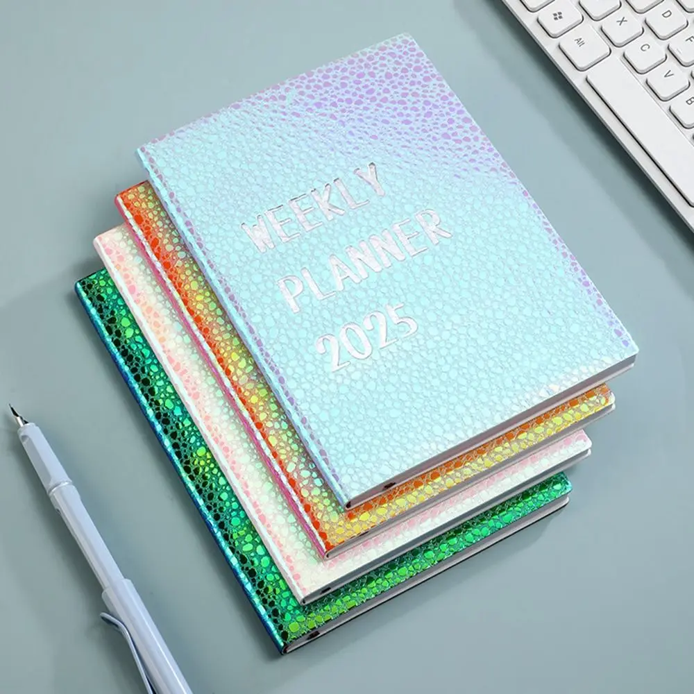 

Bling 2025 Schedule Planner Notepad Colorful English Efficiency Plan Notebook Academic Weekly Agenda To Do List 365 Days Notepad