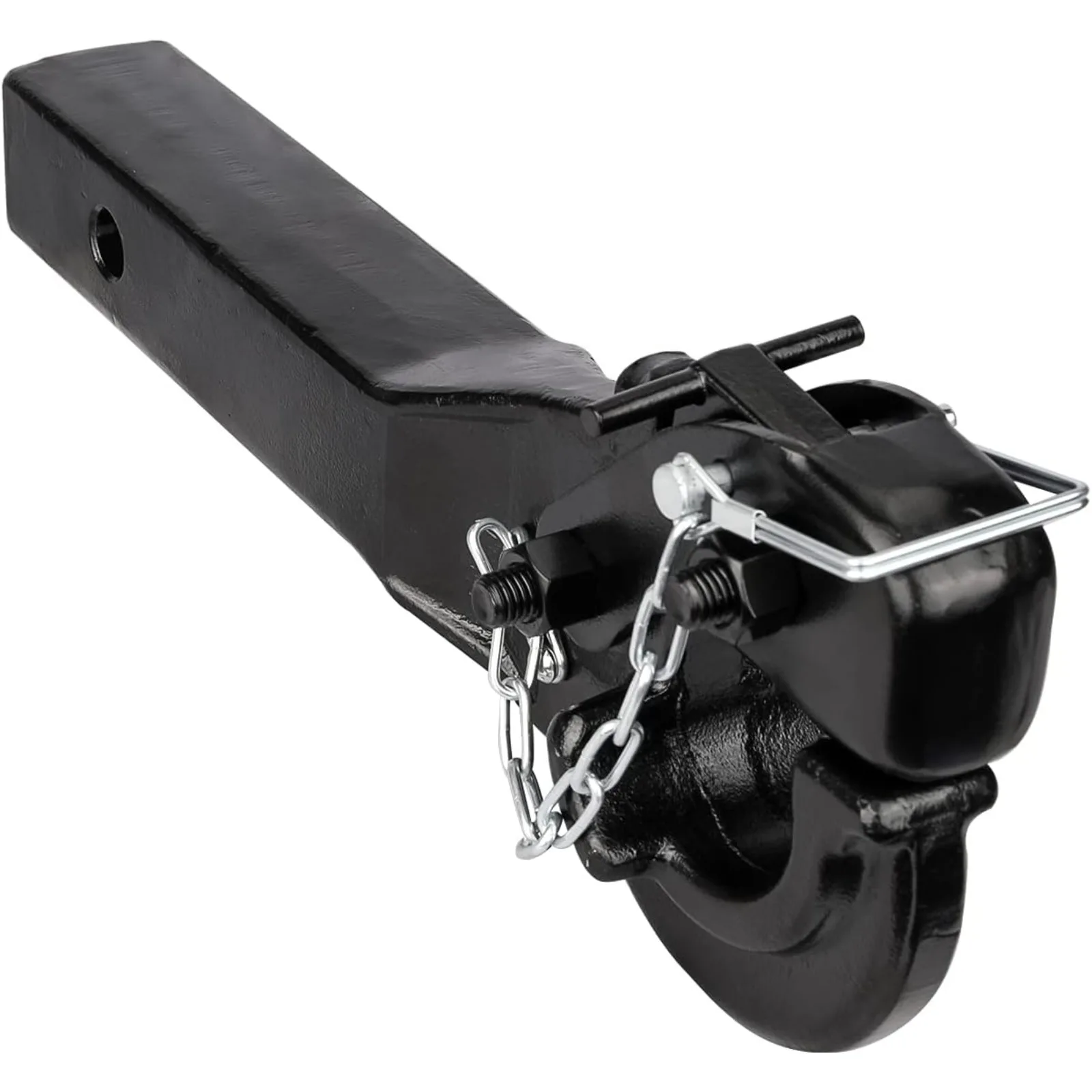 US  Pintle Hook Trailer Hitches Receiver Hook for 2” Hitches Hitch Hook Military Receiver, 20000 lbs, 15” Length