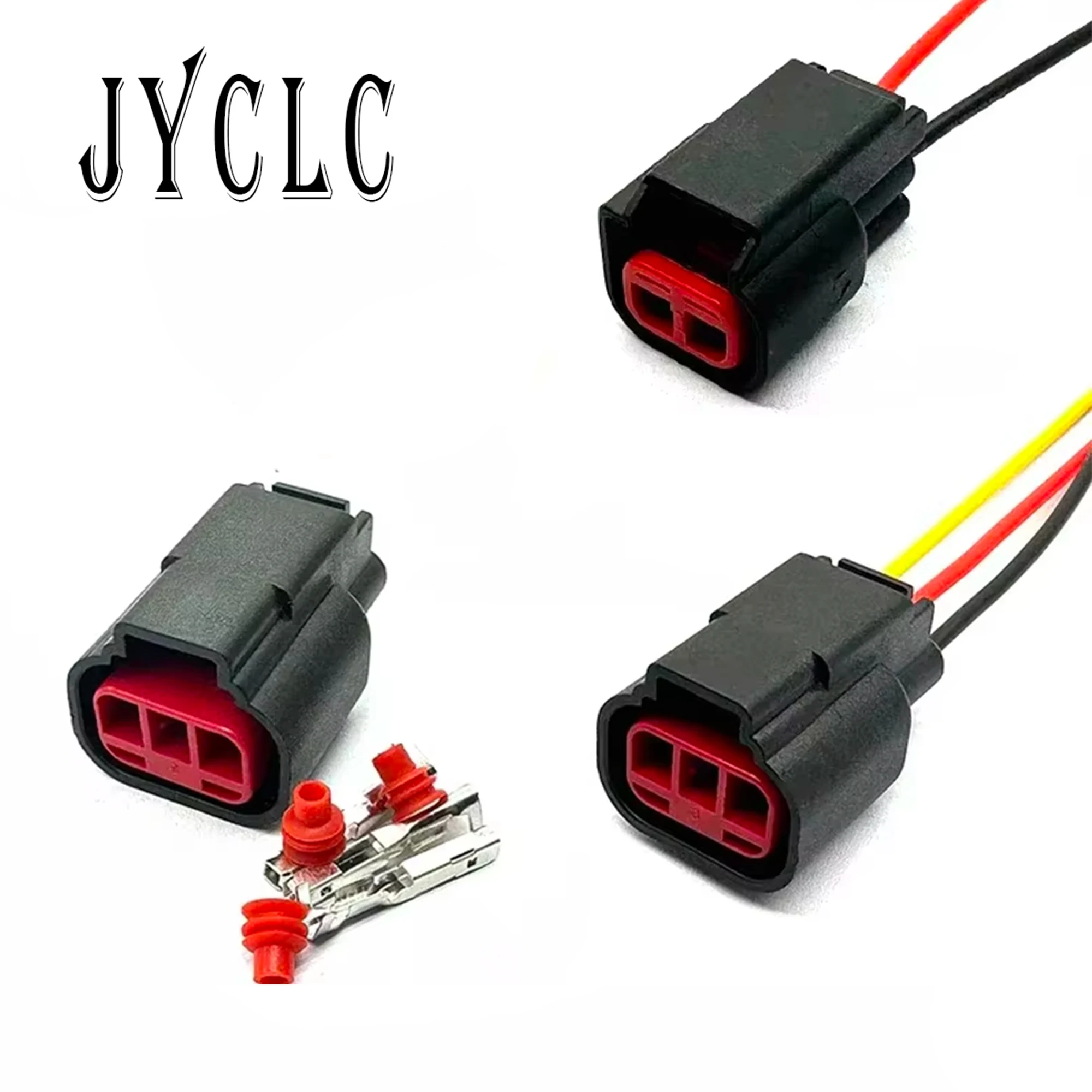 

2/3 Pin Car Ignition Coil Plug Injector Connector E-4014 Car Camshaft Sensor Plug E-5757 for Ford Mondeo Focus Mazda M3M6