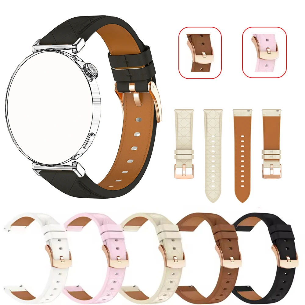 Strap 20mm Für Garmin Venu SQ 2/2 Plus Synthetische PU Leder Band Für Vivoactive 3 5 Forerunner 165 245 645 MUSIK Smart Armband