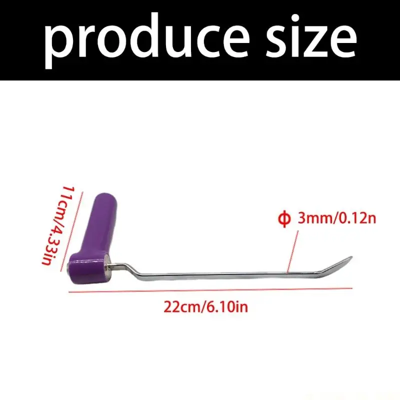 J0MA Car Body Repair Stainless Dents Repairing Hook 360 Rotatable Dents Repair Rod Hook Tool Door Dents Repair Tool - view 6