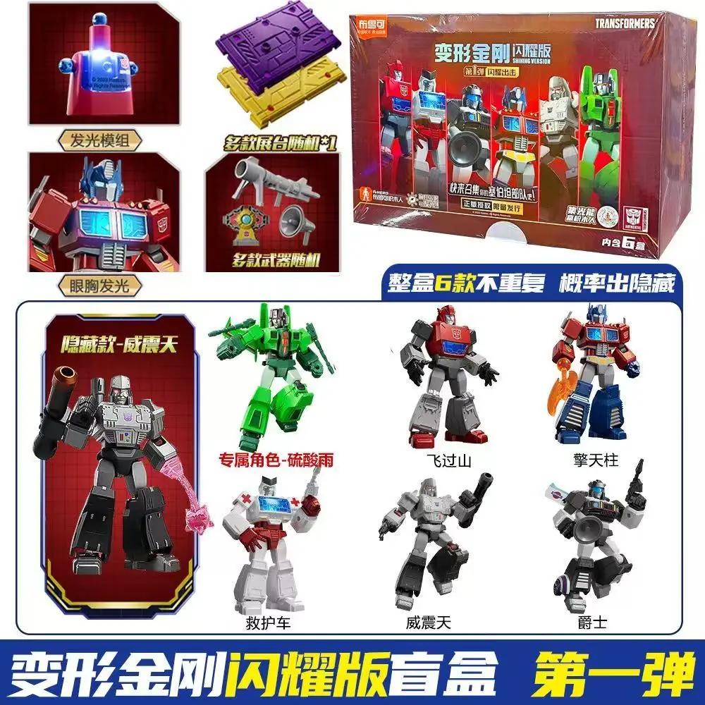 

Фигурки Blokees Transformers Shining Version 04 SV01-04: Оптимус Прайм, Мегатрон, Старскрим (серия IDW). В наличии.