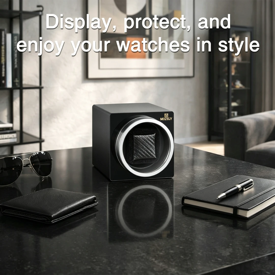 Luxury Watch Rolex - Mozsly Luxury Single Watch Winder, Brushed