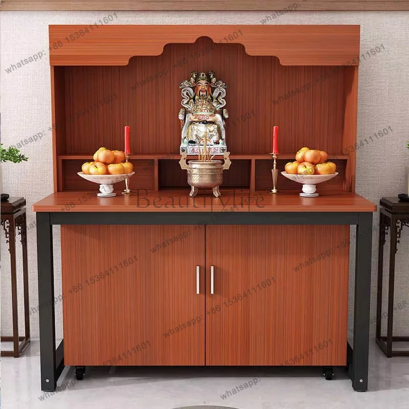 PG   Incense Case Buddha Altar Home Use Small Window Side with Backboard Incense Stick Case Economical Type