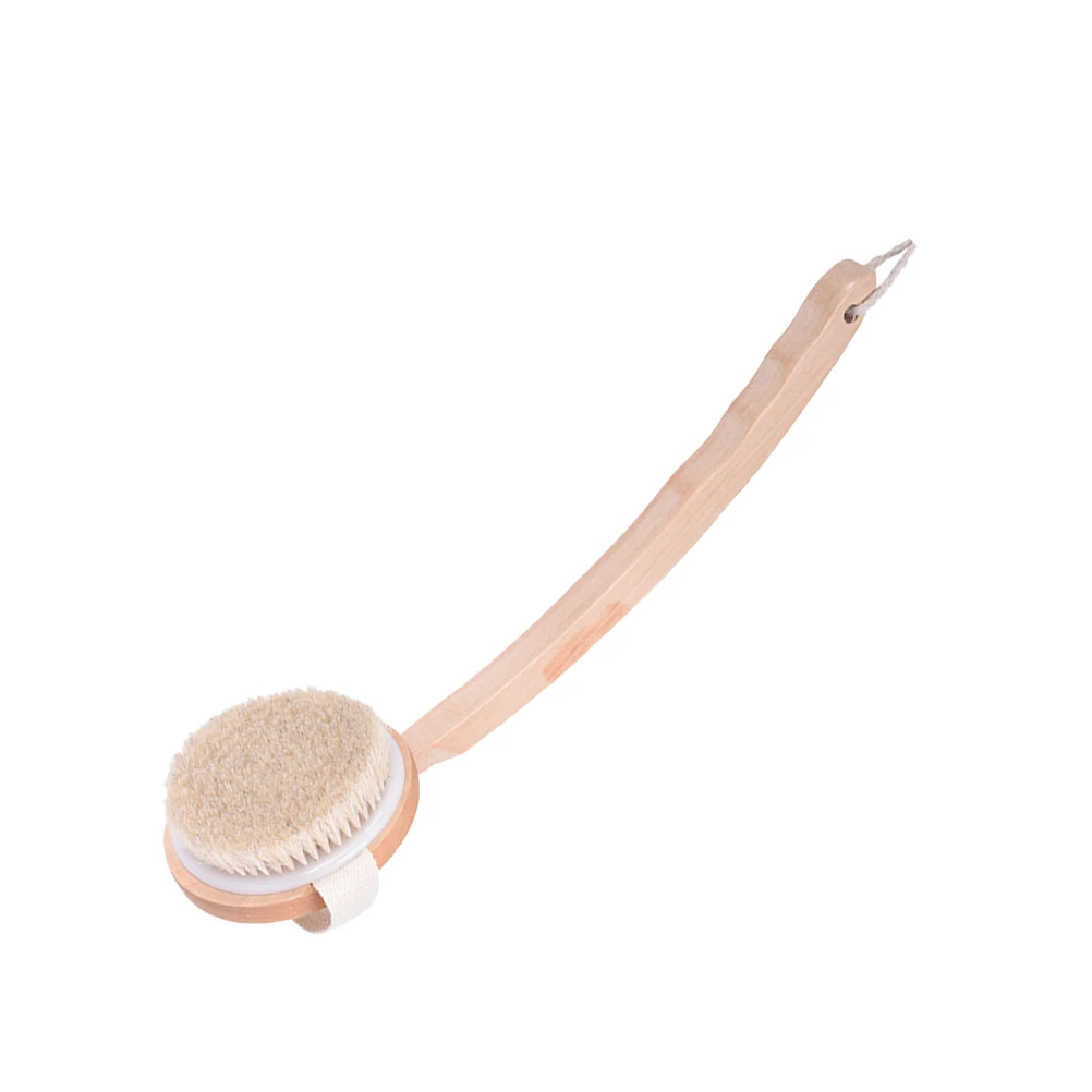 

1Pcs Long Bending Handle Bath Brush Back Wash Scrubber Durable Detachable Massage Skin Health Promotion for Women Men