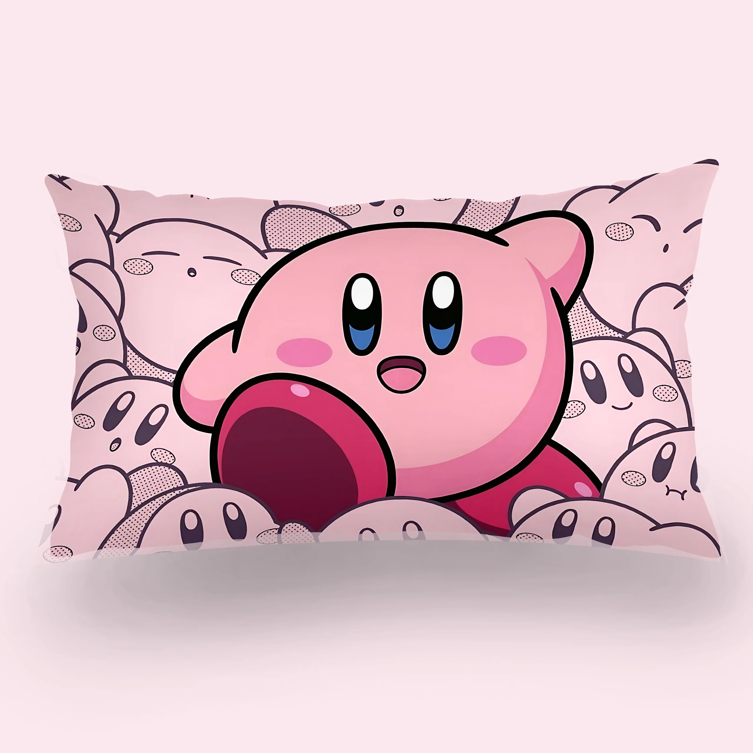 Fotografia 4: Hot Lovely  K-Kirbies Double-sided Printing Rectangle Pillow Case Bedside Pillowcase Sofa Cushion Cover Room Home Decoration