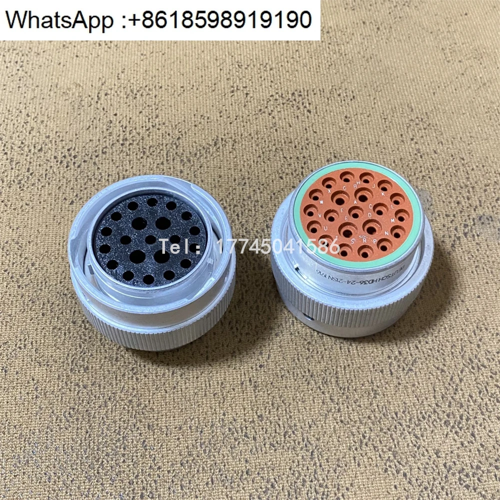 HD36-24-21SN | DEUTSCH Connector Circular 21P Automotive Wiring Harness Metal Plug Receptacle