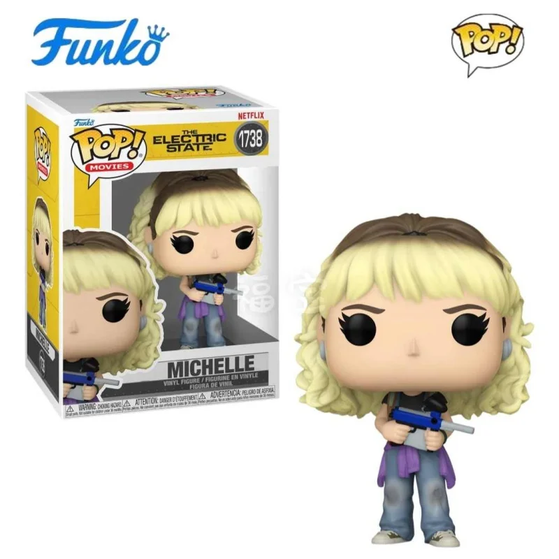 Genuine Funko Pop The Electric State Action Figure Keats Michelle Cosmo Herman Vinyl Sculpture Dolls Limited Collection Gift Toy