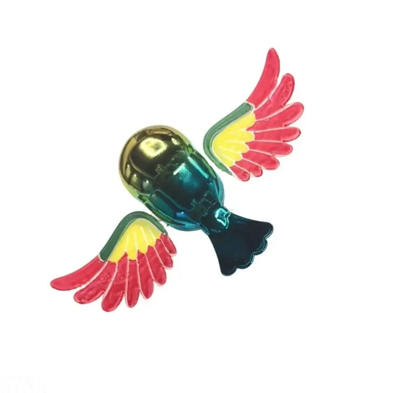 G7NA Automatisch flatternder Vogel-Fahrzeugornament, windaktiviertes Bewegungsdesign, dekoratives Zubehör für den Außenbereich – Detail 9