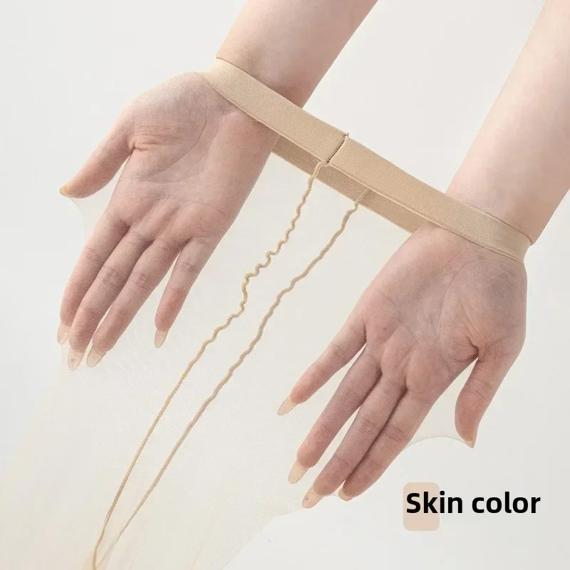 Women's Pantyhose Anti-hook Silk Durable Spring Summer Ultra-thin 0d High Penetration Sexy Line Crotch Toe Transparent Stockings