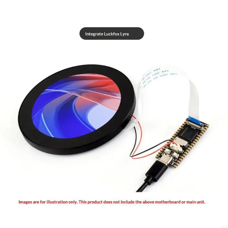 Responsive Capacitive Touchable Display 4inch IPS Circular Screen For Smooth User Interaction And Accuracy HX5E