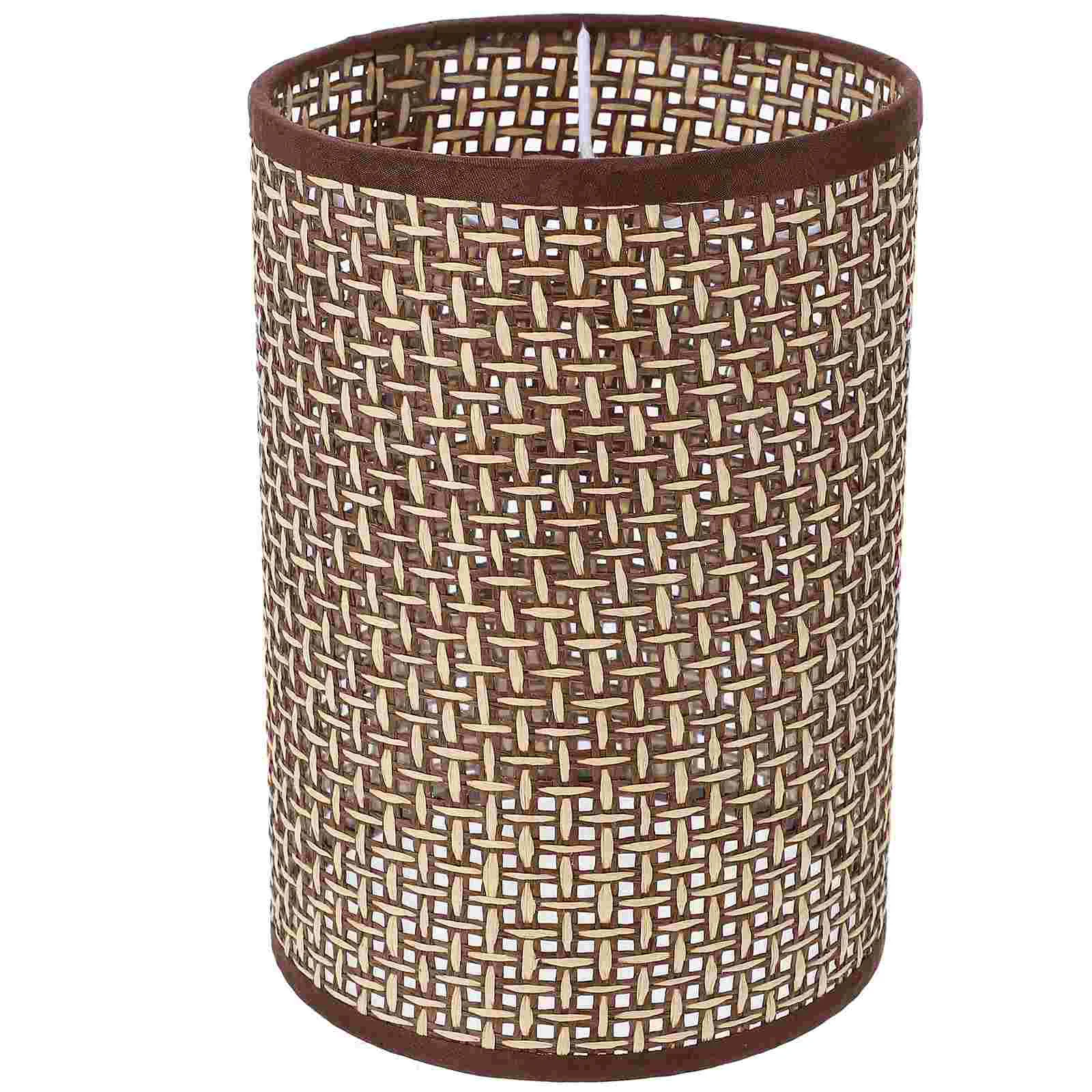 

Country Lamp Shade Rattan Rustic Lamp Shade E27/E14 Socket Table Lamp Shade Holder rattan lamp shade lamp shades for table lamps