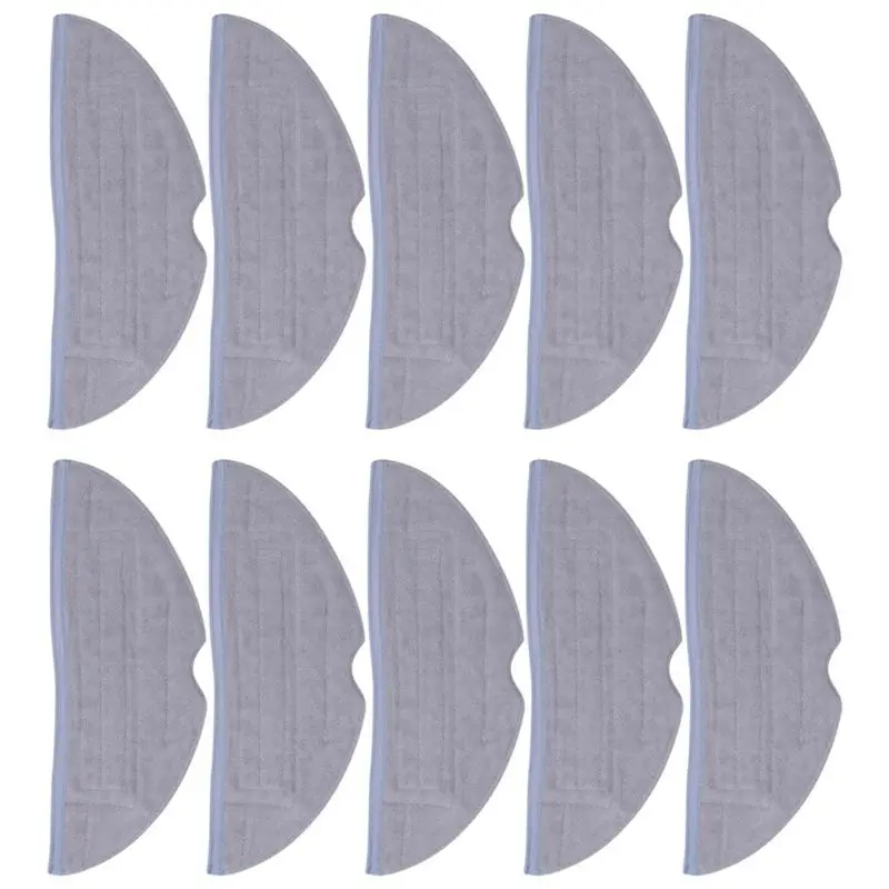 

AA81-10 Pcs Mop Cloth Pads Replacement For Roborock S7 T7S T7 Plus Vacuum Cleaner Parts Microfiber Soft Pad