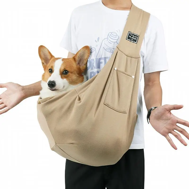 

Dog Carrier Sling Dog Travel Carrier Bag Puppy Carry Pouch Portable Crossbody Puppy Carrying Purse Bag For Shopping Subway