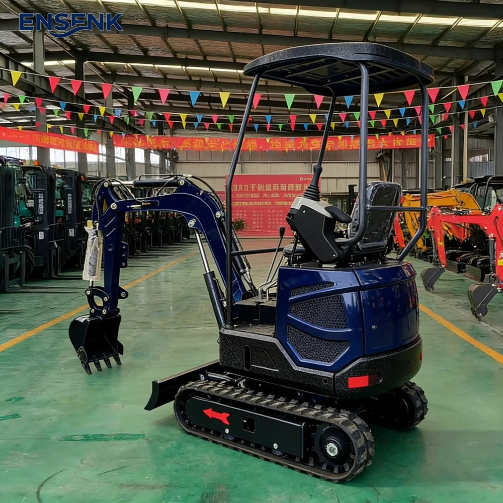 

Mini Excavator 0.8Ton 1.5Ton 1.7Ton Construction 2.5Ton Kubota Engine Multifunctional CE Epa Tools Digger