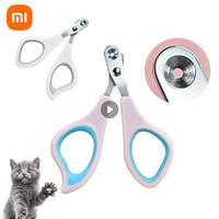 Xiaomi Pet Cat Dog Nail Clipper Cutter Stainless Steel Grooming Scissor Clipper Claw Nail Supply Professionals Dog Nail Trimmer