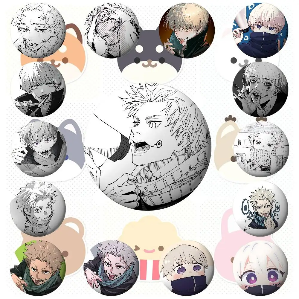 

T-Toges I-Inumakis Brooches Stylish Ornament Pins Exquisite Round Badge Bag Accessories Jewelry Gifts