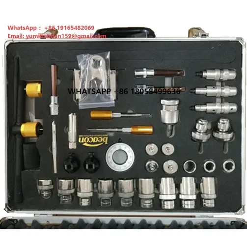 Common Rail Injectors 38 Pcs Full Set Repair Disassembly Tools for  DENSO