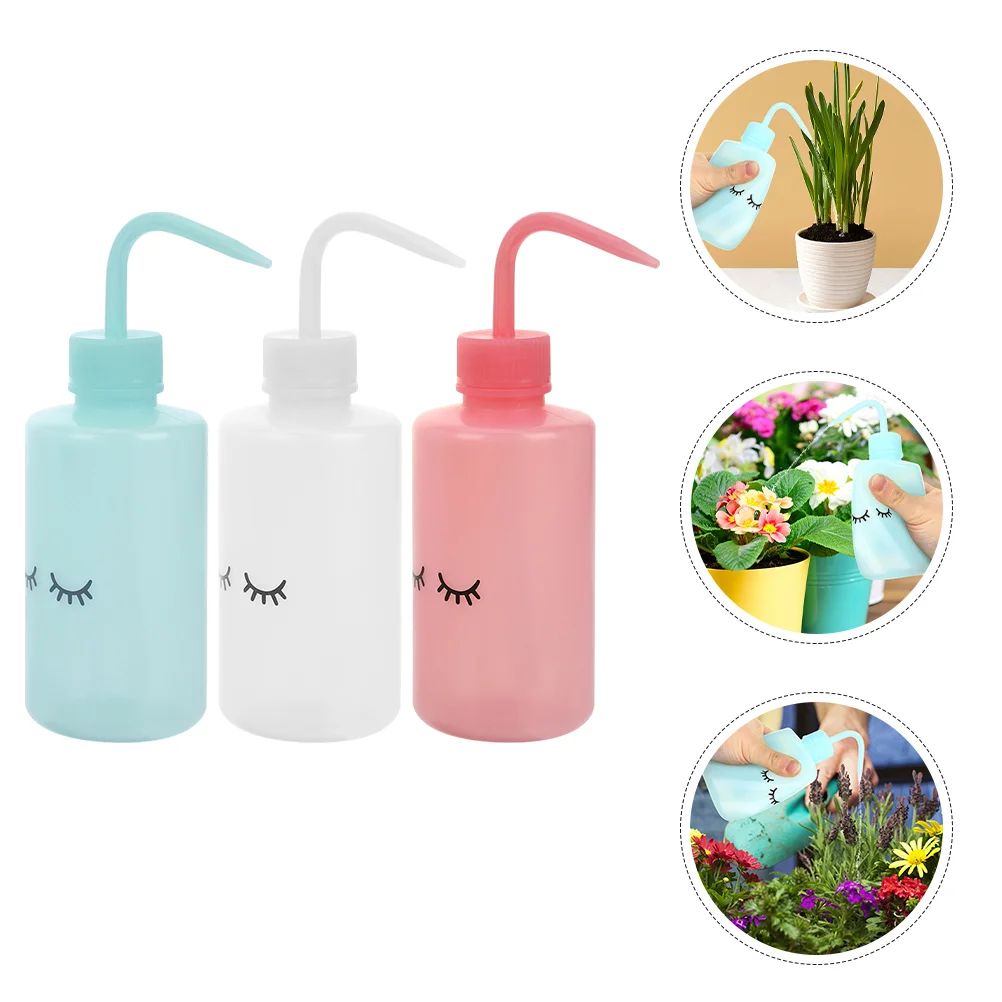 

Squeezable Curved Mouth Kettle Water Bottle Eyelash Wash Tattooing Supplies Bottles