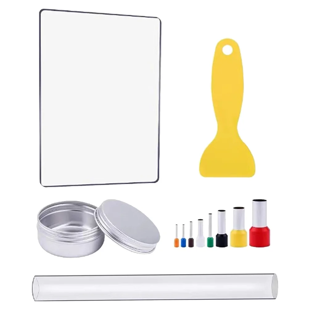 1Set Clay DIY Tool Kit Safe Children Handmade Playing Modeling Set for Early Learning Classroom Daycare Clay Tools for Kids