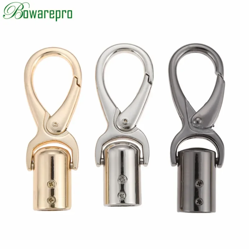 bowarepro Metal Buckles Bag Tassel Cap Clasp Handbag Handle Straps Buckle Hooks Bag Connector Hanger DIY Hardware Accessories