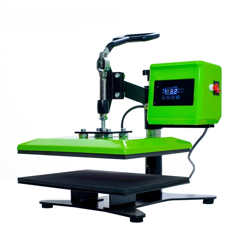 automatic electric swing away heat press machine