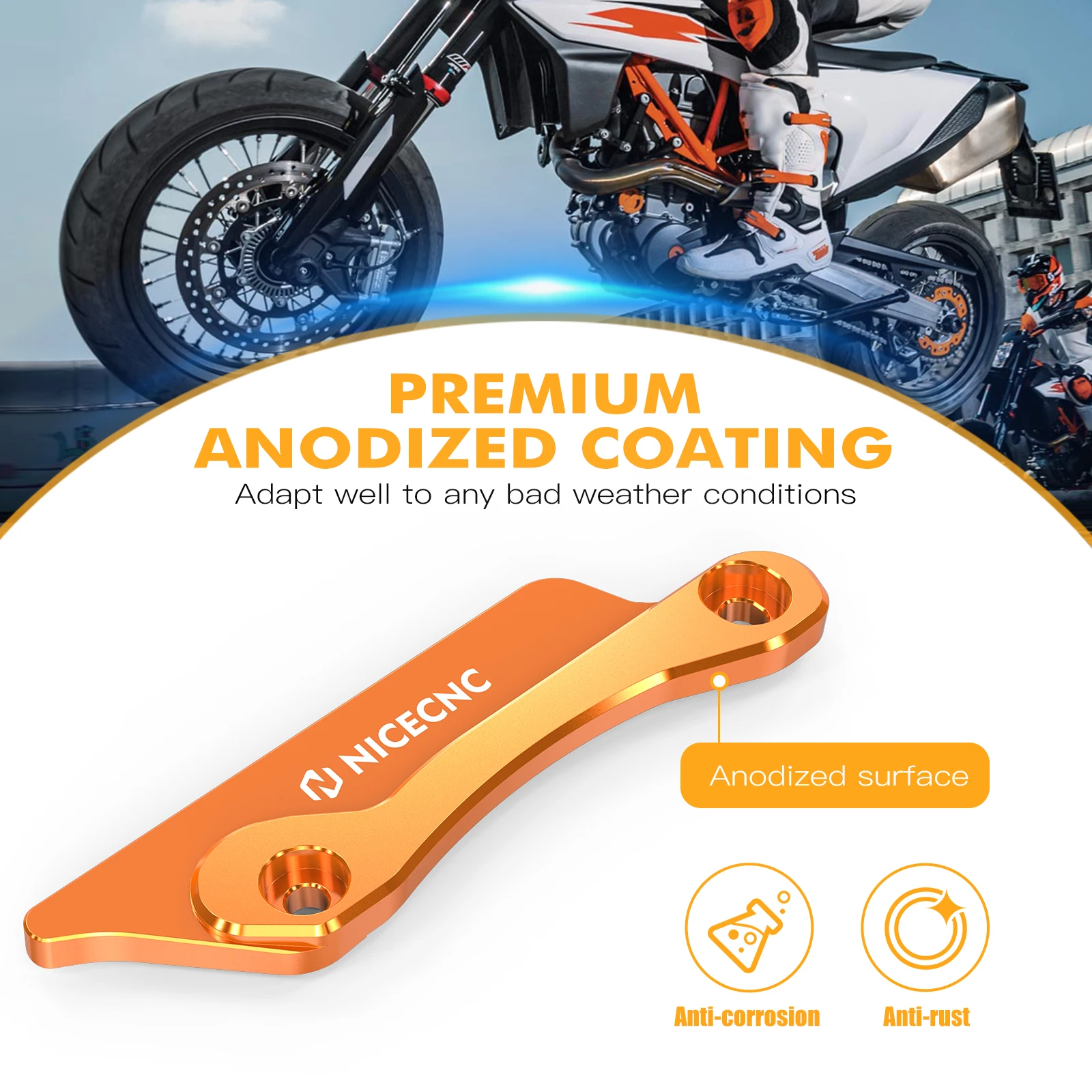

For KTM EXC 300 2024 Rear Swingarm Guard Protector Cover 150 250 300 350 450 EXC EXCF XCW XCWF XC SX XCF SXF NICECNC Motorcycle
