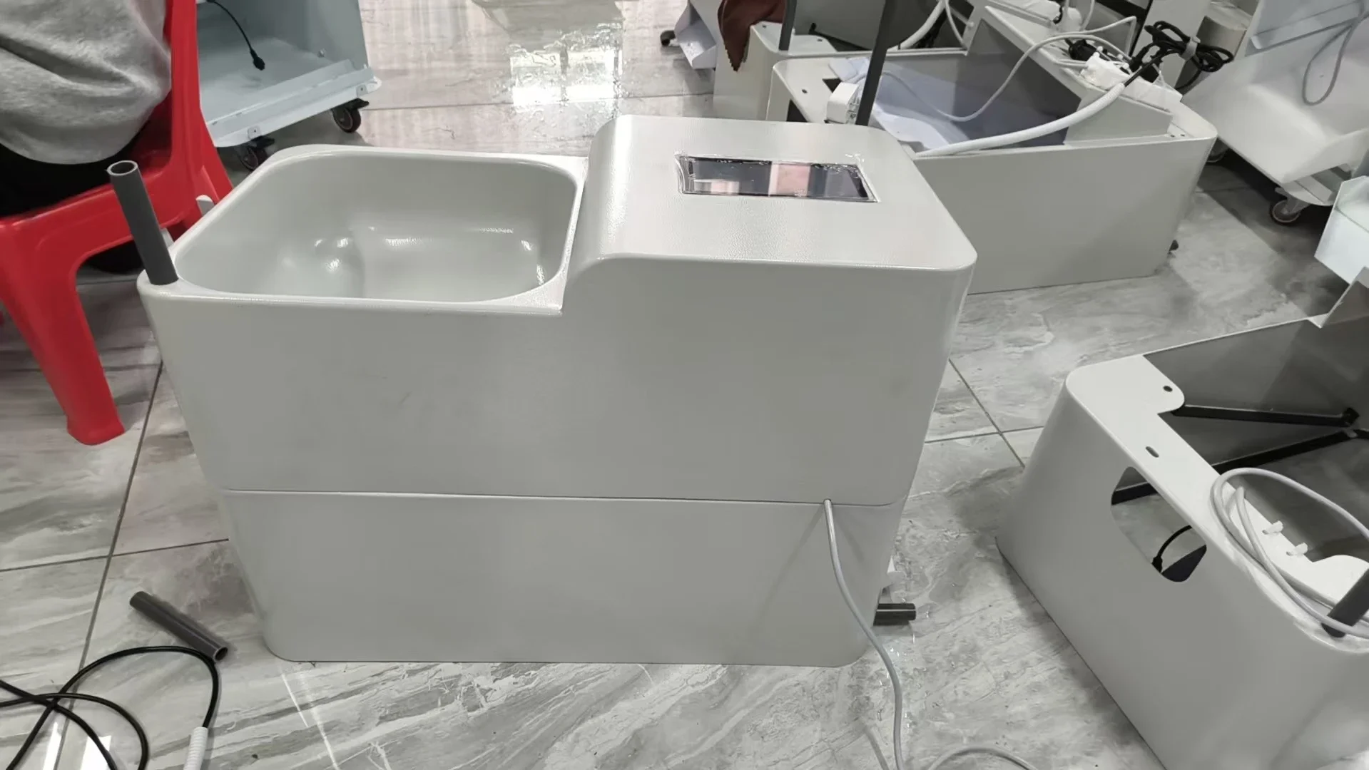 Automatic Fish Counting Machine with AI Algorithm Engine LCD Touch Screen Aquaculture Equipment