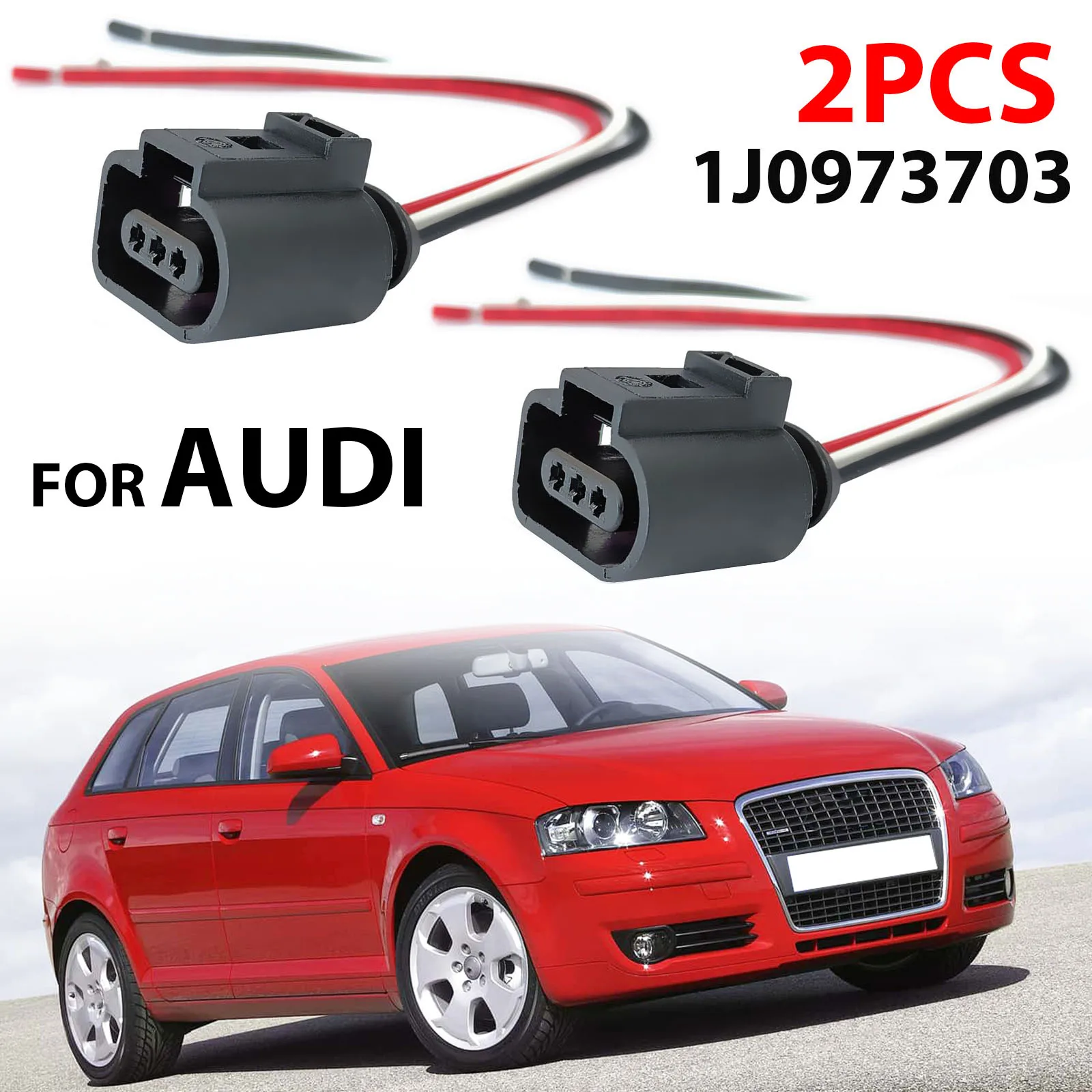 2 шт. для AUDI A1 A3 S3 A4 S4 A5 S5 A6 S6 A7 A8 S8 Q3 8U Q5 8R Q7 TT R8 Разъем датчика положения распределительного вала 8K0973703