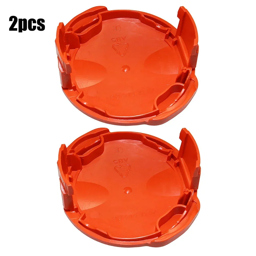 2 pezzi Strimmer Head Trimmer coperchio bobina bobine di ricambio tosaerba Strimmer Cutter String Trimmer accessori parti