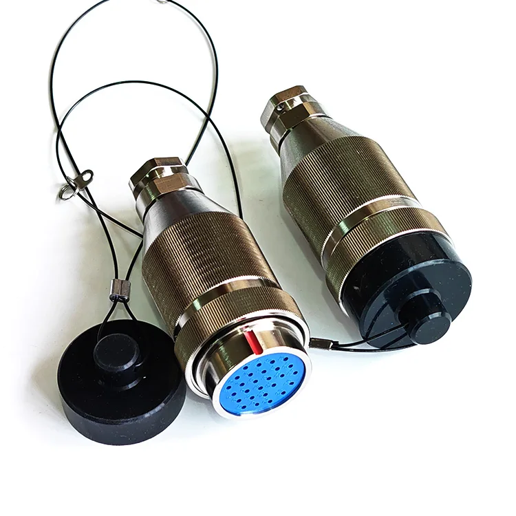 High-Reliability NK27 Female 27-Pin Connector Assembly for 12-Channel Seismic Cables NK27 Female Connector for Seismic Cable