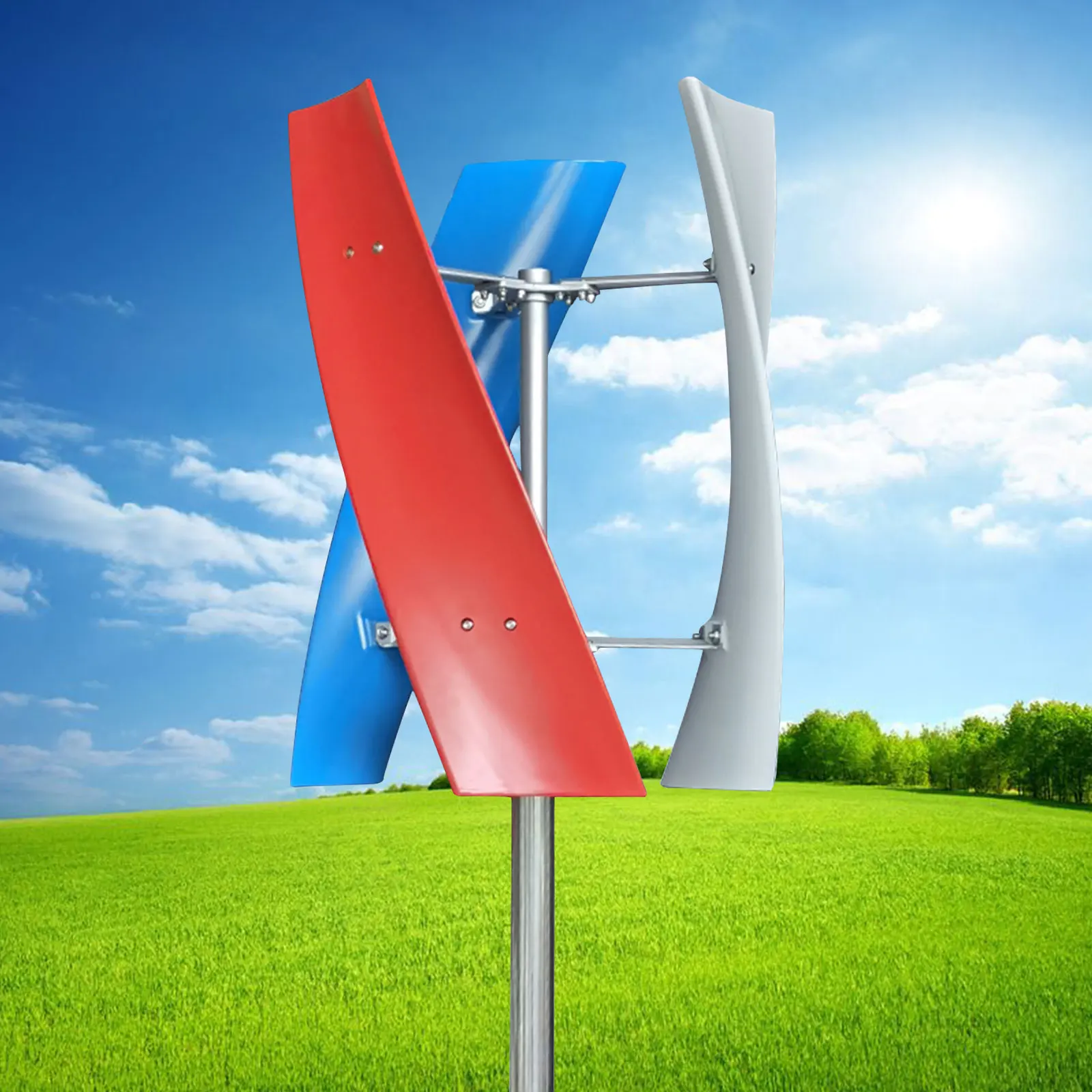 

400w 12v Wind Generator Power Turbine Vertical 3 Blade with Controller