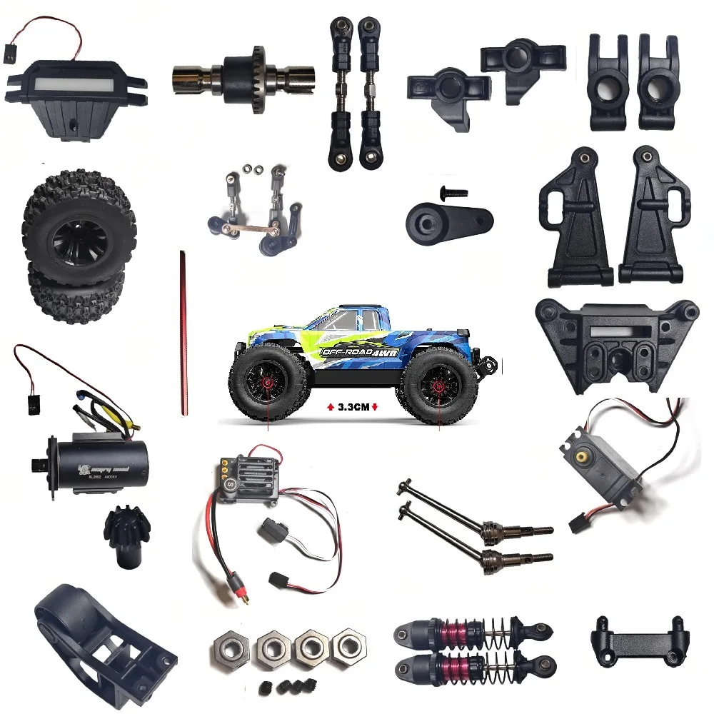 MJX Hyper Go 14208 1/14 remote controlled cars original spare parts Tires/body shell/Differential/Shock Absorber/motor/ESC/CVD