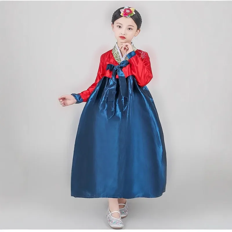 Fashion Children's Hanbok Ethnic Minority Korean Ethnic Clothing Performance Clothing Photography Clothing
