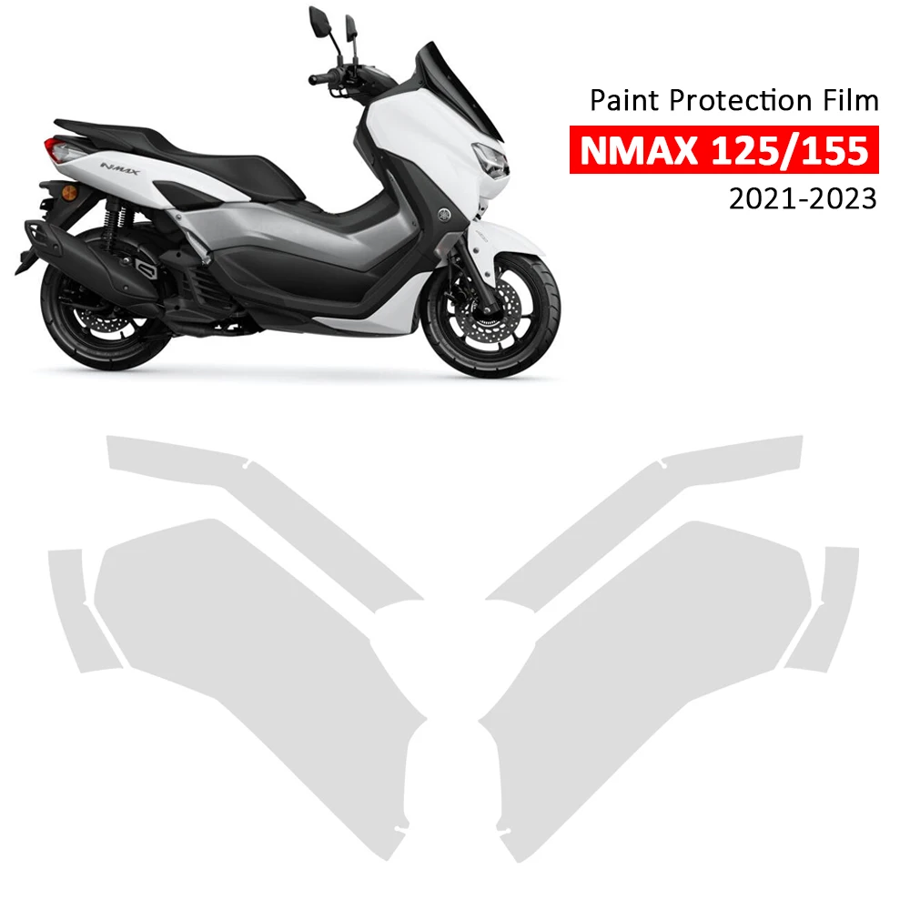 TPU Paint Protection Film N-MAX125 N-MAX155 PPF Fairing Protection Anti-scratch Protection Film For YAMAHA NMAX 155 NMAX 125