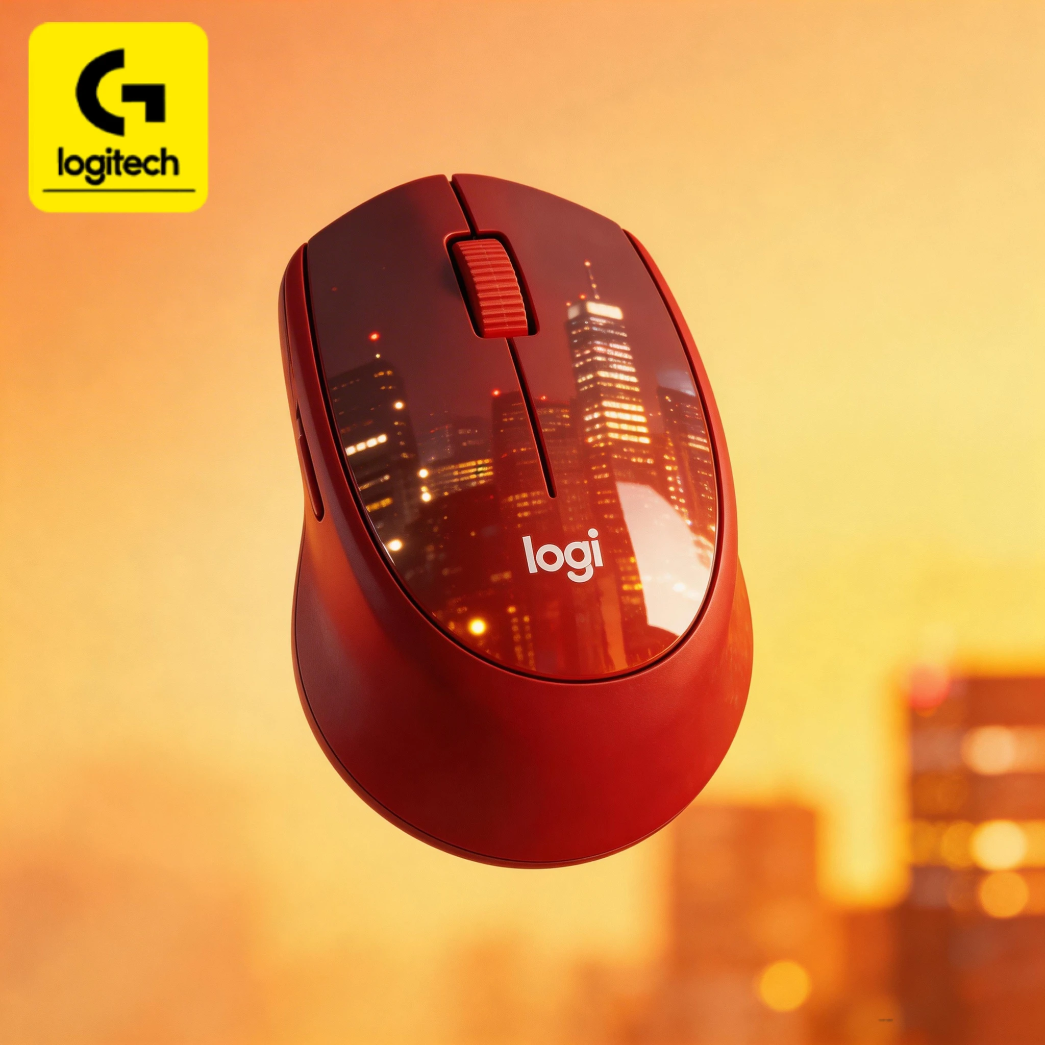

Logitech M280 Ergonomic Silent Mouse, 2.4GHz stable connection, doubles office efficiency